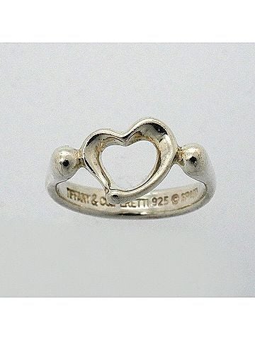 Tiffany & Co. Tiffany &amp; Co. Heart Ring, Sterling Silver 925, Women's (view 2)