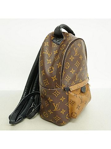 Louis Vuitton Louis Vuitton Bags, Backpacks, Daypacks: Monogram Reverse Palm Springs Backpack PM M44870 Brown (Women's) (view 2)