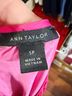 Ann Taylor 100% Polyester Pink Button-Down Shirt Size S (petite) - photo 3