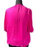 Ann Taylor 100% Polyester Pink Button-Down Shirt Size S (petite) - photo 2