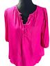 Ann Taylor 100% Polyester Pink Button-Down Shirt Size S (petite) - photo 1