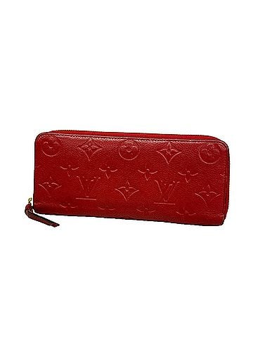 Louis Vuitton Louis Vuitton Monogram Empreinte Portefeuille Clemence Long Wallet M60169 Cerise Ladies (view 1)
