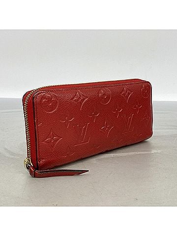 Louis Vuitton Louis Vuitton Monogram Empreinte Portefeuille Clemence Long Wallet M60169 Cerise Ladies (view 2)