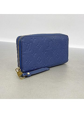 Louis Vuitton Louis Vuitton Monogram Empreinte Zippy Wallet M41857 Denim Ankle Long (Men's &amp; Women's) (view 2)