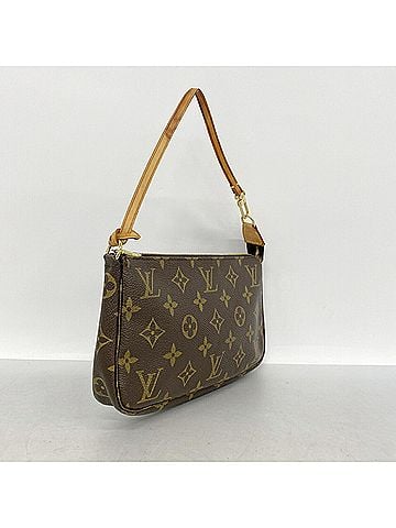 Louis Vuitton Louis Vuitton Monogram Pochette Accessoires Bag/Pouch M51980 Brown Women's (view 2)