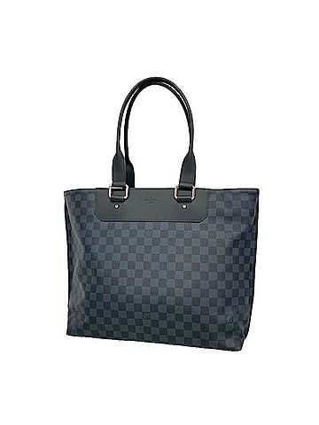 Louis Vuitton Louis Vuitton Damier Cobalt Cabas Voyage Tote Bag N41397 Navy Black Men's (view 1)