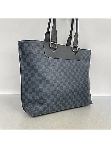 Louis Vuitton Louis Vuitton Damier Cobalt Cabas Voyage Tote Bag N41397 Navy Black Men's (view 2)