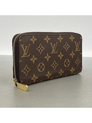 Louis Vuitton Louis Vuitton Monogram Zippy Wallet M42616 Brown Long (Men's/Women's) (view 2)