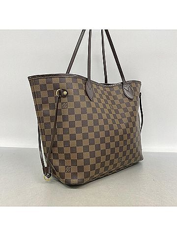 Louis Vuitton Louis Vuitton Damier Neverfull MM Tote Bag N51105 Ebene (Women's) (view 2)