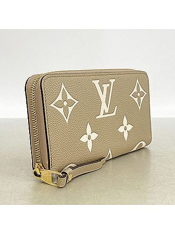 Louis Vuitton Louis Vuitton Monogram Empreinte Bicolor Zippy Wallet M69794 Tourtrell Cream Ladies' Long (view 2)