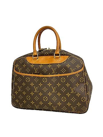 Louis Vuitton Louis Vuitton Monogram Deauville Handbag M47270 Brown Women's (view 1)
