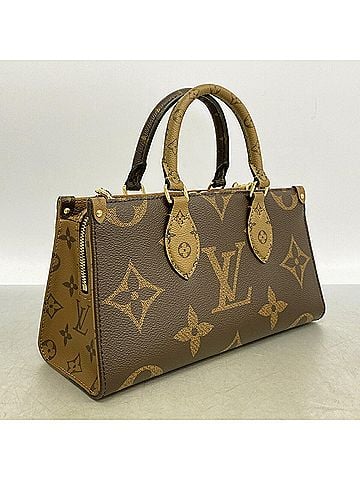 Louis Vuitton Louis Vuitton Monogram Giant Reverse OnTheGo EW Chain Handbag M14236 Brown 2-way bag for women (view 2)
