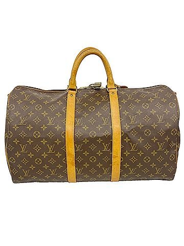 Louis Vuitton Louis Vuitton Bags - Boston Monogram Keepall Bandoulière 50 M41416 Brown Men's &amp; Women's (view 1)
