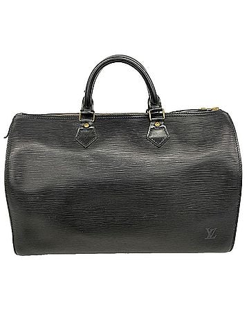 Louis Vuitton Louis Vuitton Epi Speedy 35 Handbag M42992 Noir (Women's) (view 1)