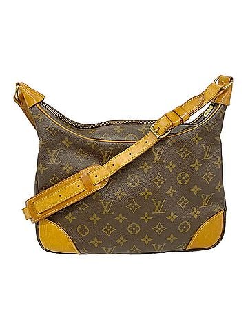 Louis Vuitton Louis Vuitton Monogram Boulogne 30 Shoulder Bag M51265 Brown Women's (view 1)