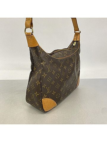 Louis Vuitton Louis Vuitton Monogram Boulogne 30 Shoulder Bag M51265 Brown Women's (view 2)