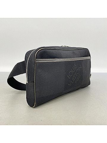 Louis Vuitton Louis Vuitton Damier Géant Acrobat Waist Bag M93620 Noir Men's (view 2)