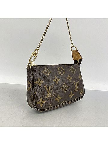 Louis Vuitton Louis Vuitton Monogram Mini Pochette Accessoires M58009 Brown Women's Bag/Pouch (view 2)