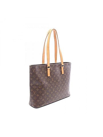 Louis Vuitton Louis Vuitton Luco Monogram Tote Bag Handbag, Coated Canvas Leather, Women's, Brown, M51155 (view 2)