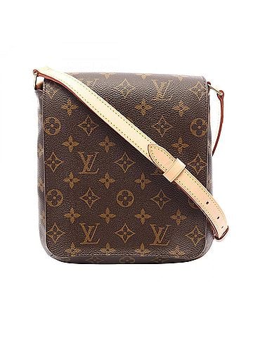 Louis Vuitton Louis Vuitton Musette Salsa Long Strap Monogram Shoulder Bag Handbag Coated Canvas Leather Women's Brown M51387 (view 1)