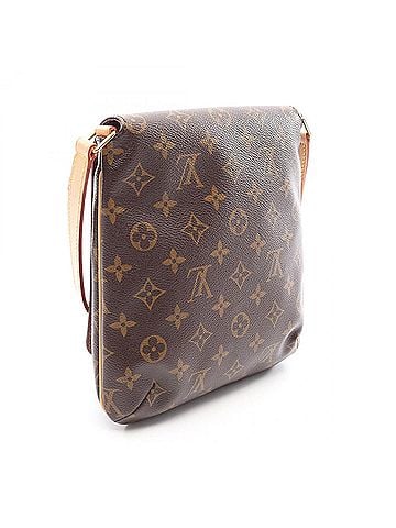 Louis Vuitton Louis Vuitton Musette Salsa Long Strap Monogram Shoulder Bag Handbag Coated Canvas Leather Women's Brown M51387 (view 2)