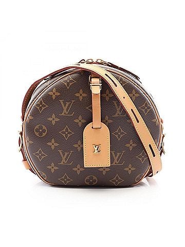 Louis Vuitton Louis Vuitton Boite Chapeau Souple MM Monogram Shoulder Bag/Handbag, Coated Canvas and Leather, Women's, Brown, M45647 (view 1)