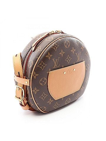 Louis Vuitton Louis Vuitton Boite Chapeau Souple MM Monogram Shoulder Bag/Handbag, Coated Canvas and Leather, Women's, Brown, M45647 (view 2)