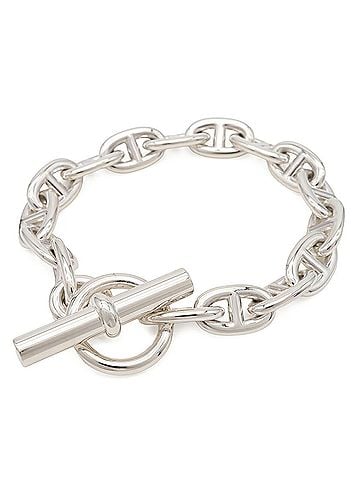 Hermès HERMES Chaine d'Ancre MM Bracelet, 16 links, SV925/Ag925 Silver (view 1)