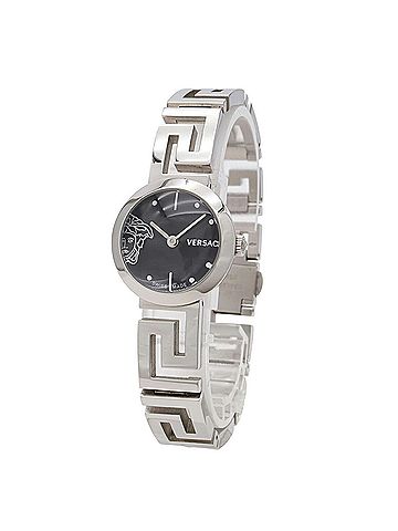 Versace VERSACE Meandros Medusa Black Dial Stainless Steel Women's Quartz Watch QSQ99 (view 2)