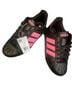Adidas Black Pink Sneakers Size 8 1/2 - photo 1