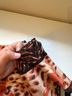 St. John Animal Print Multi Color Orange Brown Sleeveless Top Size P (petite) - photo 4