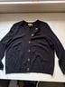 St. John Black Cardigan Size XL - photo 5