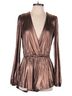 NBD Metallic Gold Nbd Romper Size S - photo 1