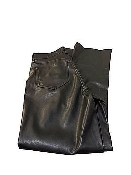 Zara Faux Leather Pants (view 2)