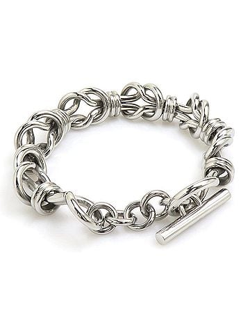 Dolce & Gabbana D&amp;G Metal Bracelet, Silver, Men's &amp; Women's, h32587d (view 1)