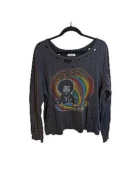 Lauren Moshi Jimi Hendrix Distressed Pullover Sweatshirt (view 1)