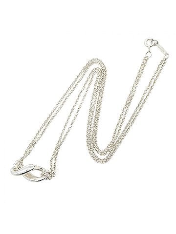Tiffany & Co. Tiffany &amp; Co. Infinity Necklace, Sterling Silver 925, Women's Jewelry, Tone (view 2)