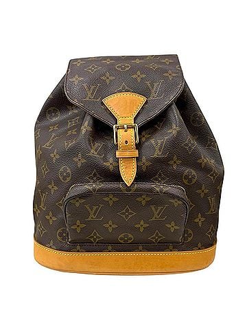 Louis Vuitton Louis Vuitton Montsouris MM LV Monogram Backpack/Daypack Canvas M51136 Women's LOUIS VUITTON (view 1)