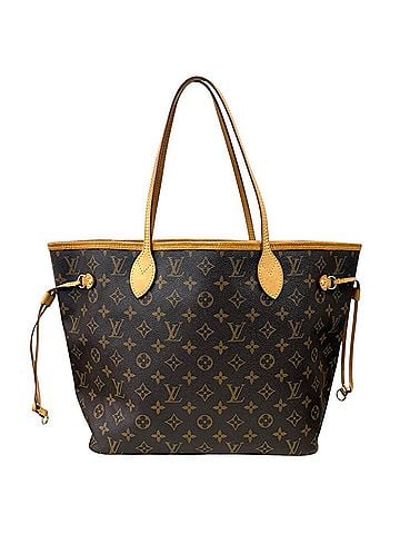 Louis Vuitton Louis Vuitton Neverfull MM LV Monogram Tote Bag, Canvas M41177 Brown, Women's LOUIS VUITTON (view 1)