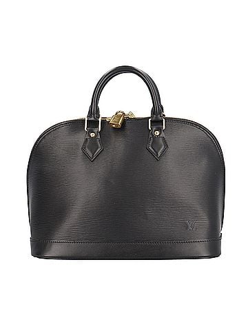 Louis Vuitton Louis Vuitton Alma PM Epi Handbag, Leather, M52142, Black, Women's, LOUIS VUITTON (view 1)