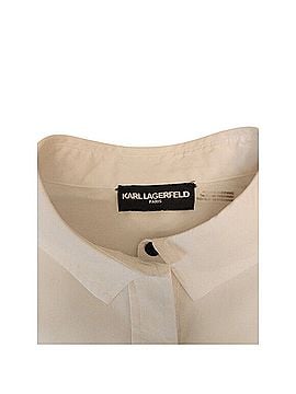 Karl Lagerfeld Paris Long Sleeve Button-Down Shirt (view 2)