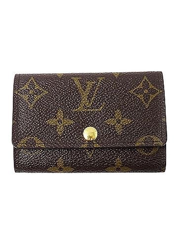 Louis Vuitton Louis Vuitton LOUIS VUITTON Key Case Monogram Women's Men's Brand Multicles 6 M62630 6-Key Brown (view 1)