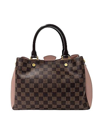 Louis Vuitton Louis Vuitton LOUIS VUITTON Damier Handbag for Women, Brand Handbag/Shoulder Bag, 2-way, Canvas, Brittany Magnolia, Ebene, N41674, Brown/Pink (view 2)