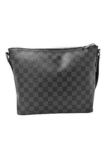 Louis Vuitton Louis Vuitton LOUIS VUITTON Handbag Damier Graphite Men's Brand Shoulder Bag Canvas Mick PM N41211 Black (view 2)