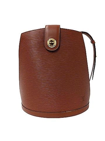 Louis Vuitton Louis Vuitton LOUIS VUITTON handbag, Epi leather, women's brand shoulder bag, Cluny, Kenya Brown, brown, M52253, autumn color. (view 1)