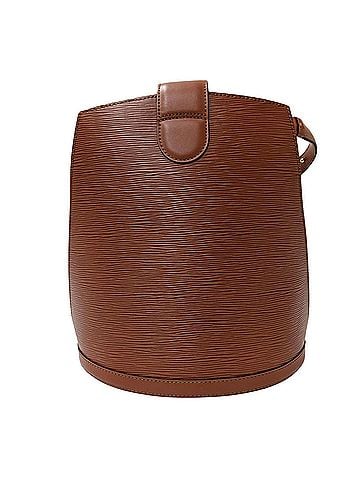 Louis Vuitton Louis Vuitton LOUIS VUITTON handbag, Epi leather, women's brand shoulder bag, Cluny, Kenya Brown, brown, M52253, autumn color. (view 2)