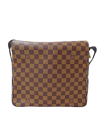 Louis Vuitton Louis Vuitton LOUIS VUITTON Handbag for Women and Men, Brand Shoulder Bag, Damier Canvas Naviglio Brown N45255 (view 2)