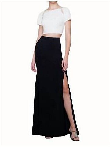 Mignon Two Piece Set in Black/White (view 2)