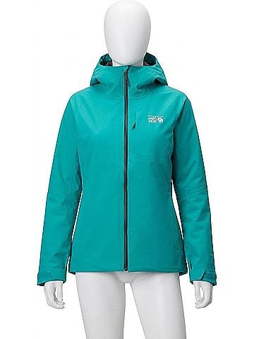 Mountain Hardwear Standard Stretch Ozonic Insulated Jacket in Synth Green (view 1)