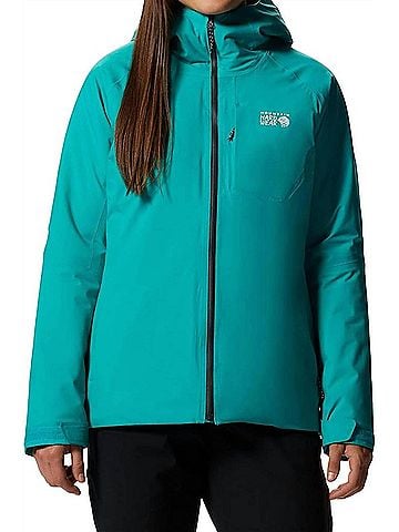 Mountain Hardwear Standard Stretch Ozonic Insulated Jacket in Synth Green (view 2)